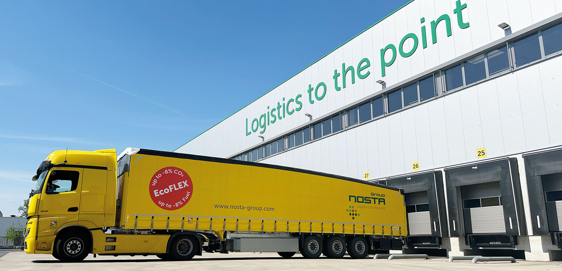 eco Flex Auflieger für nachhaltigen Transport