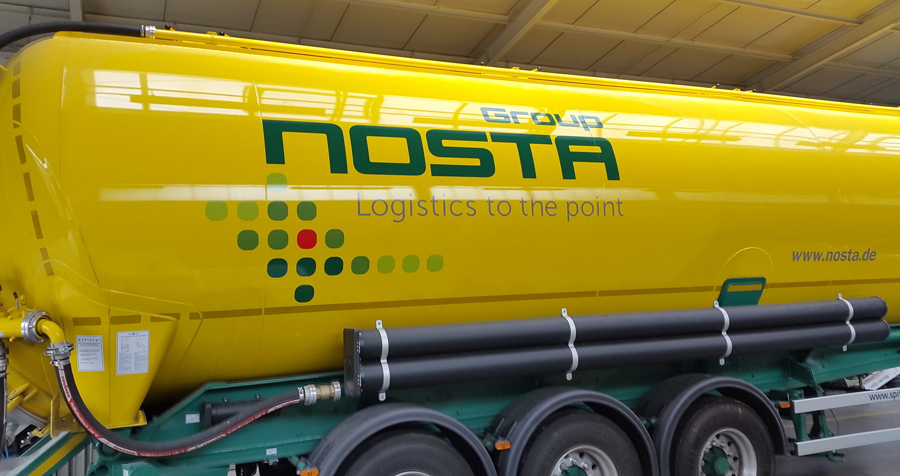 NOSTA silo trailers for transport