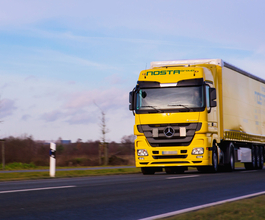NOSTA europe transportation with truck