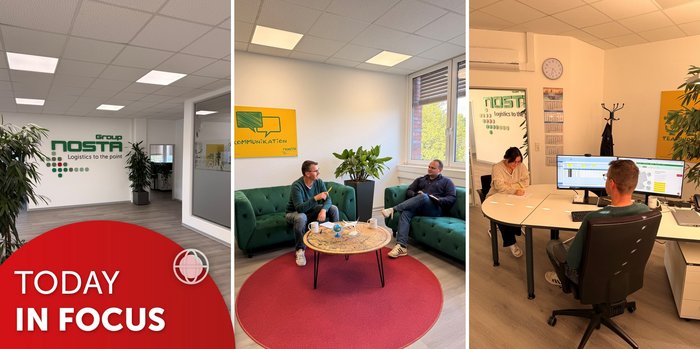 NOSTA Group Air & Ocean team at the Dortmund office