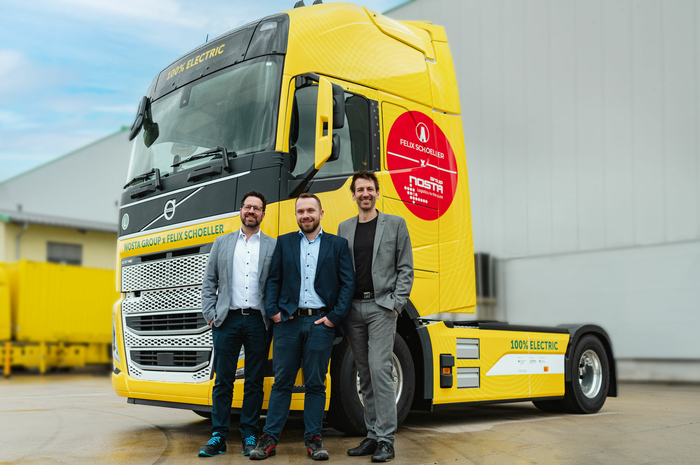 Elektro LKW für emissionsfreien Transport