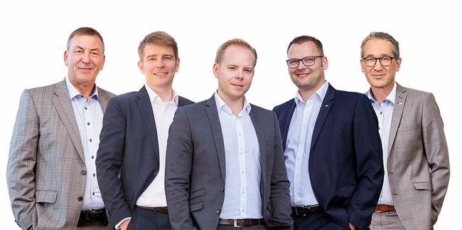 Gruppenfoto des Managements