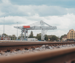 Containerterminal in Osnabrueck