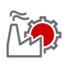 [Translate to Englisch:] Icon für Industrielogistik
