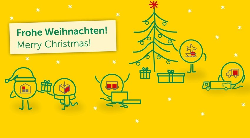 NOSTA Weihnachtsgrafik