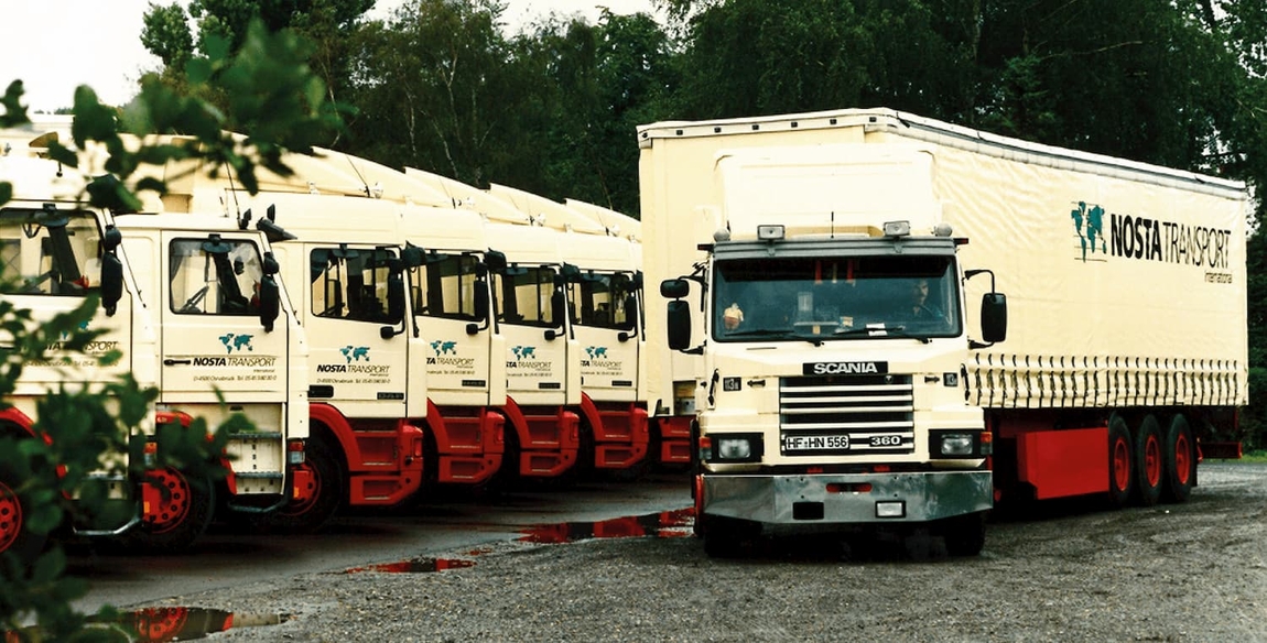 First truck fleet of the NOSTA Group