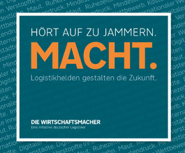 Logo Logistikhelden gestalten die Zukunft