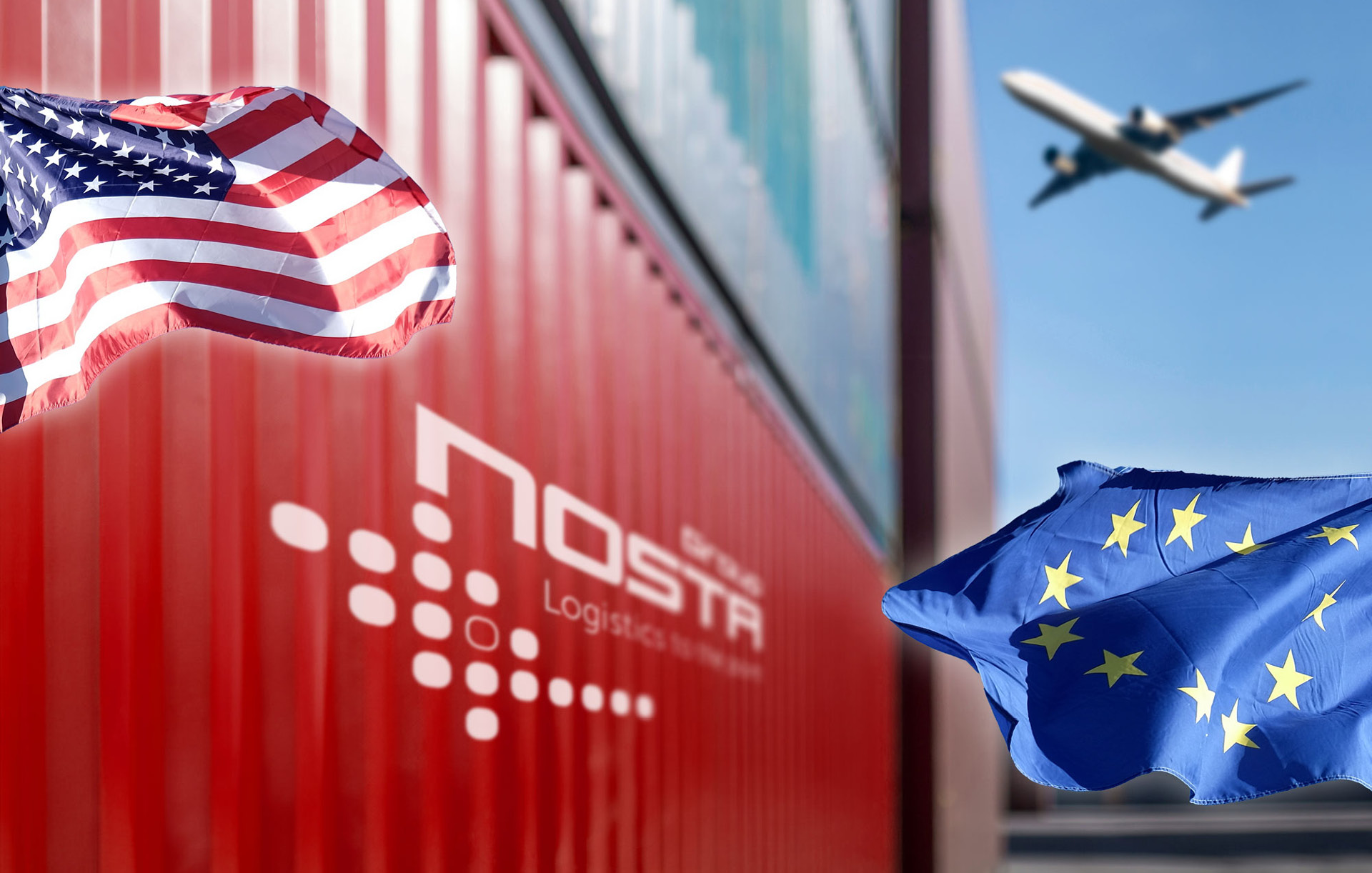 USA Transporte per Seefracht und Luftfracht